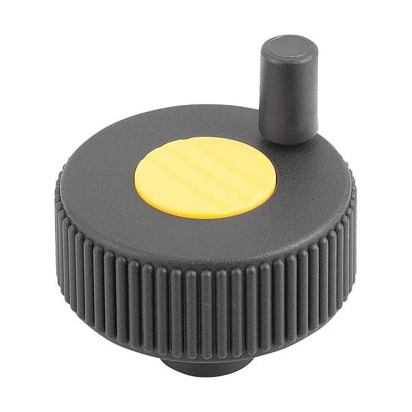 Kipp Knurled Wheels, Style H, without cross hole, metric K0262.23087 - main